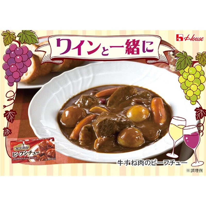 House Foods Bistro Chef 牛肉炖菜 170g [Stew Roux]