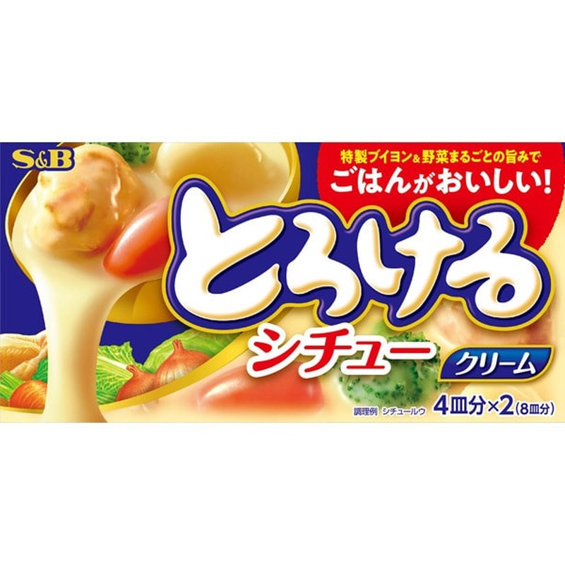 S&amp;B Foods 融化燉奶油 140g