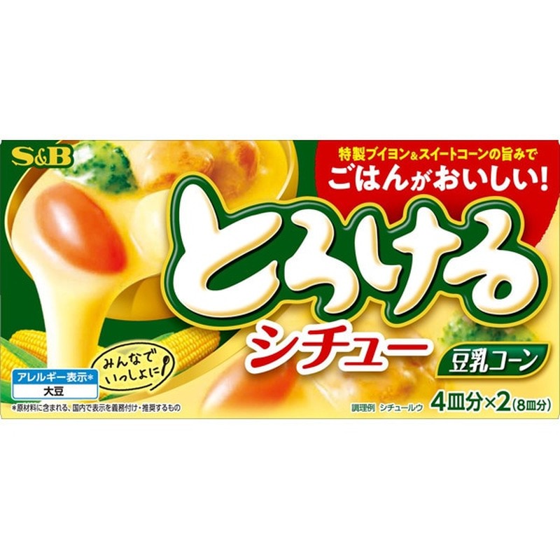 S&amp;B 食品 豆浆玉米炖菜 140g