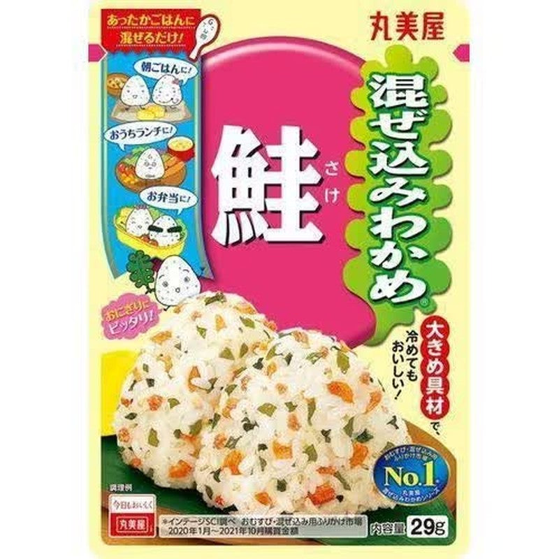Marumiya Mixed Seaweed and Salmon in a Bag 29g