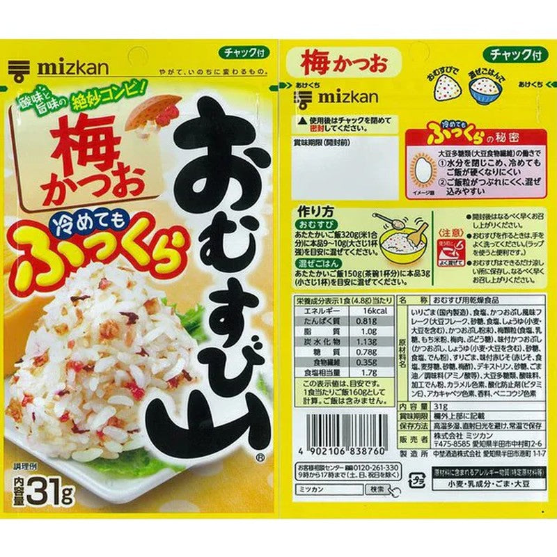 Mitsukan Omusubiyama 梅子鲣鱼 [香松 31g]
