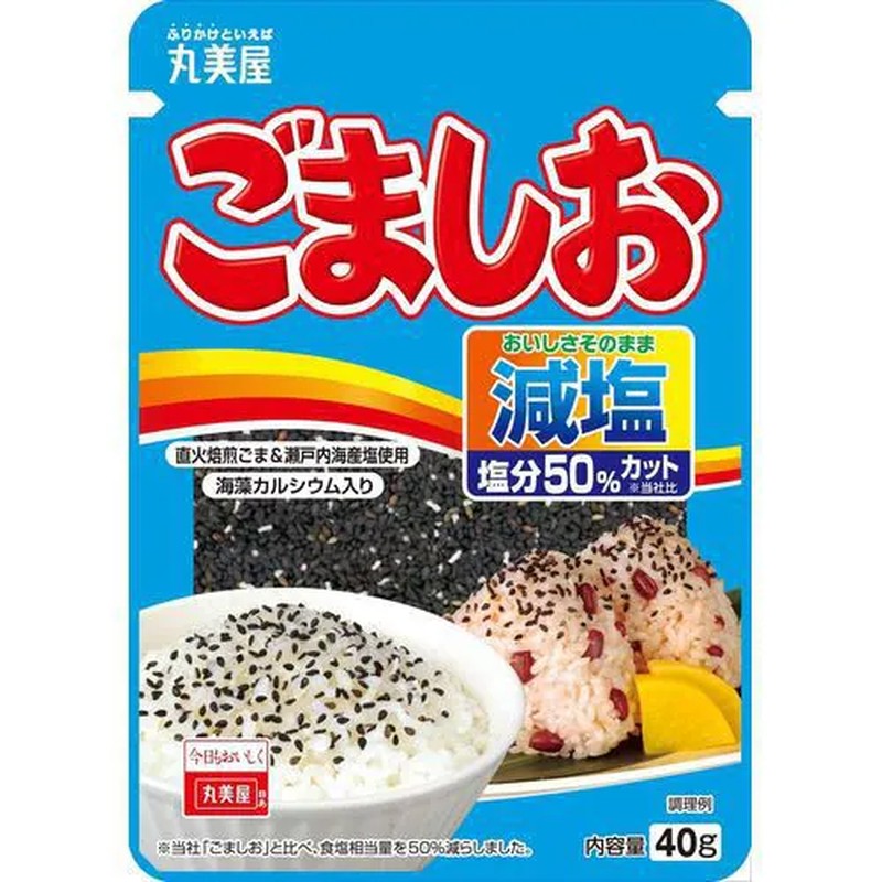 Marumiya 低鹽芝麻鹽 NP 40g