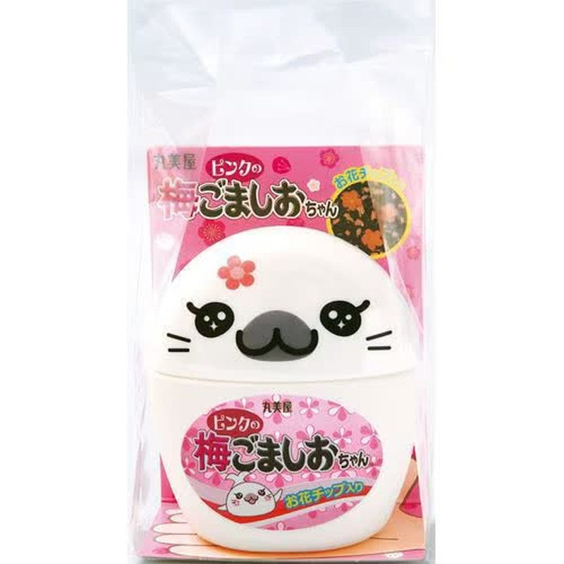 Marumiya Pink Plum Sesame Shio-chan (Container) 26g