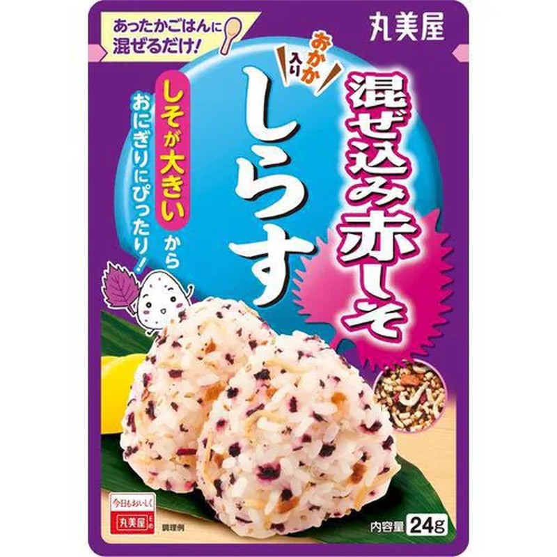 Marumiya Mixed Red Shiso and Whitebait, 24g