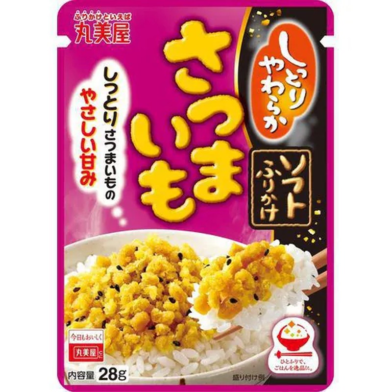 Marumiya Soft Furikake, Moist and Soft Sweet Potato, 28g