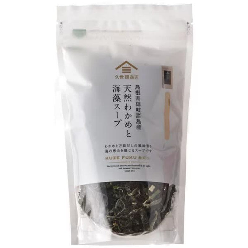 Kuze Fuku Shoten fsh02036 [Natural Wakame Seaweed Soup 60g]