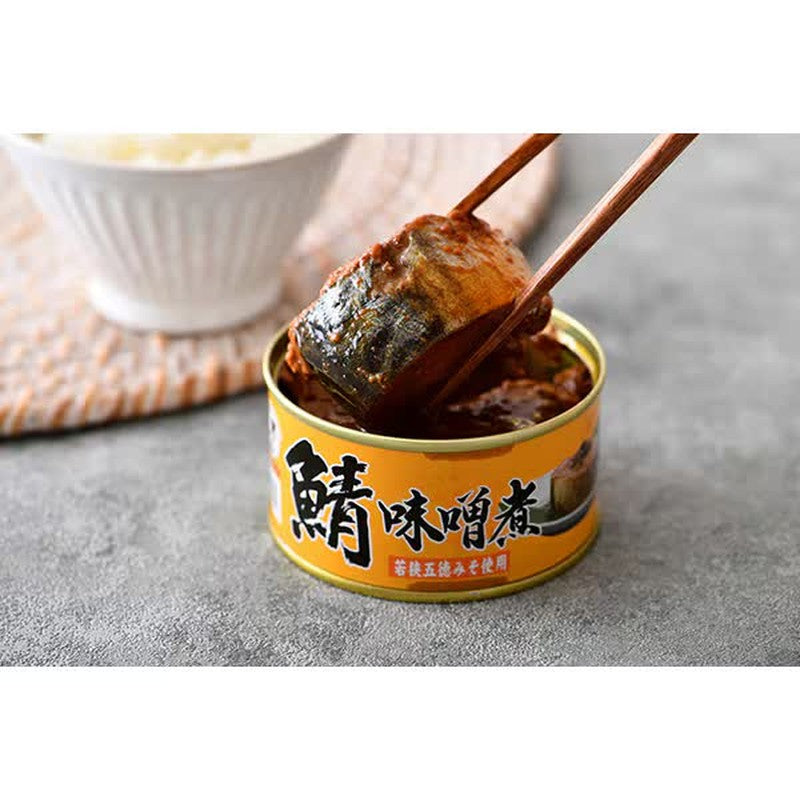 福井罐头 鲭鱼味噌煮罐头（使用五德味噌）180g