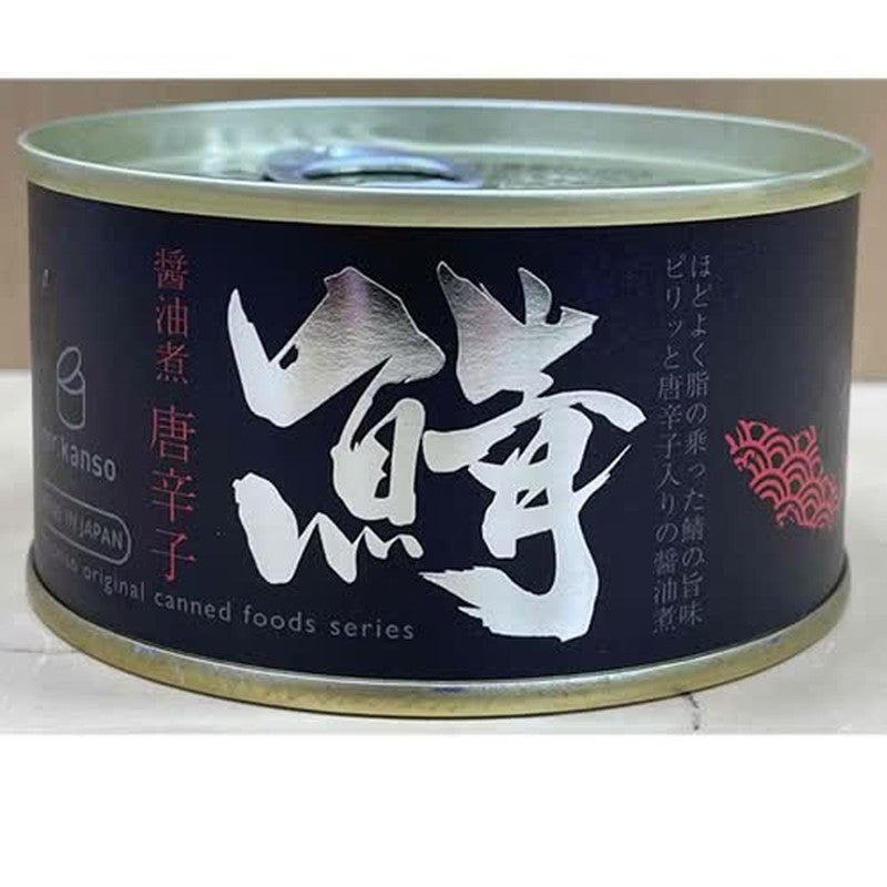 菅原先生 酱油辣椒鲭鱼罐头 180g