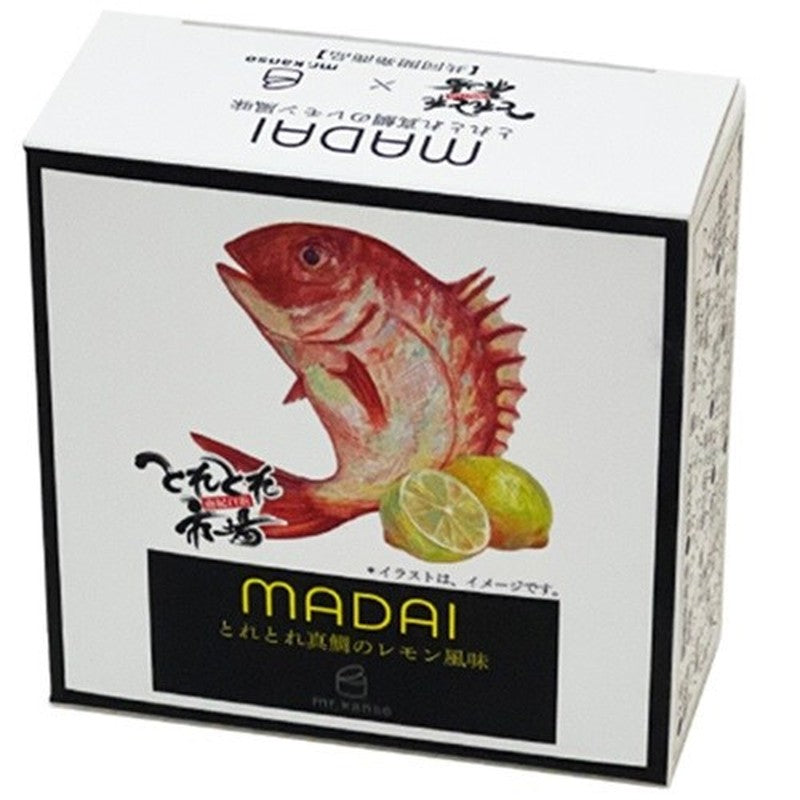 菅原先生 柠檬味红鲷鱼罐头 50g