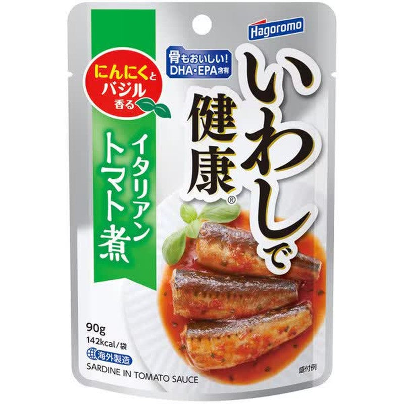 Hagoromo Foods Healthy Sardines in Italian Tomato Sauce (Pouch) 90g