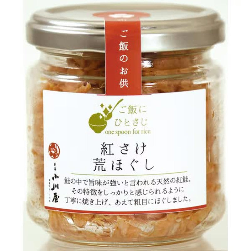Ogawaya Red Salmon Roughly Shredded (100g/bottle)
