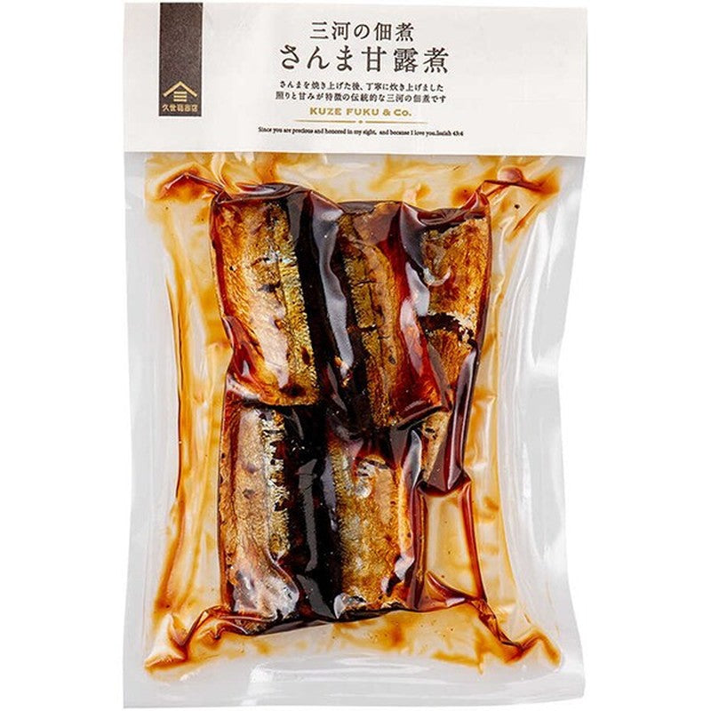 Kuze Fuku Shoten Mikawa Tsukudani, Sweet and Sour Pacific Saury 90g