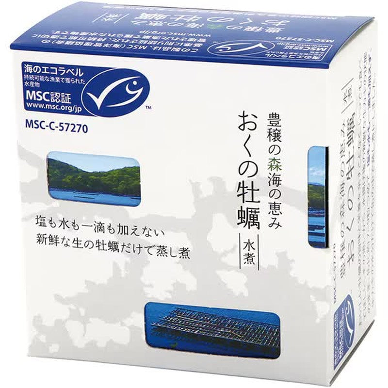 Chiba Direct Service Okuno Oysters Boiled in Water MSC Certified 150g