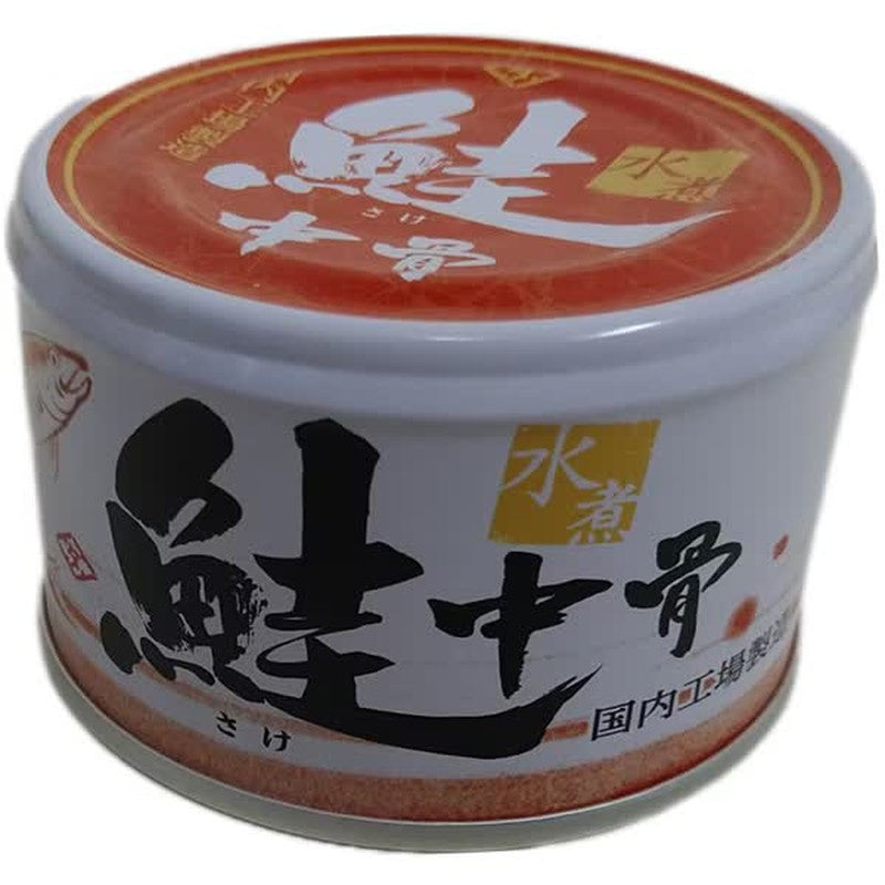 Tahara Canned Foods: Salmon Bone Boiled in Water 140g [Canned Seafood]