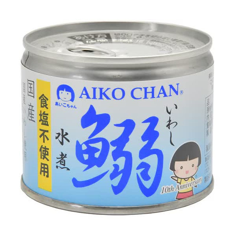 Ito Foods Aiko-chan Boiled Sardines, Salt-Free, 190g