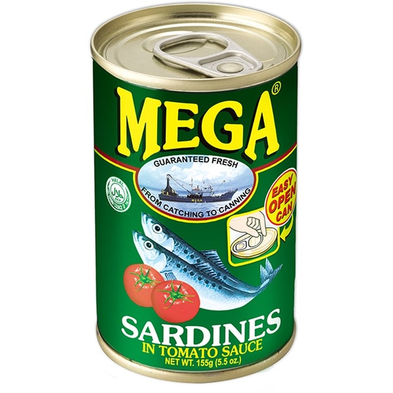 MEGA Sardines in Tomato Sauce 155g [Canned]
