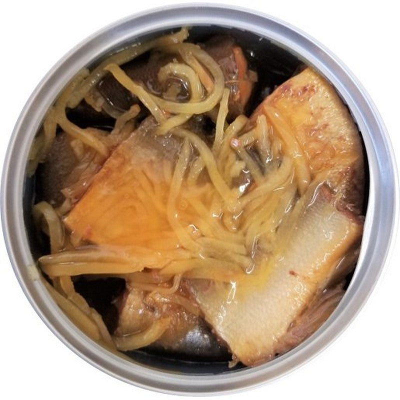 Kuroshiocho Cannery Shimanto Sweetfish and Ginger Simmered in Sweet and Spicy Sauce, 90g [Canned Delicacy]