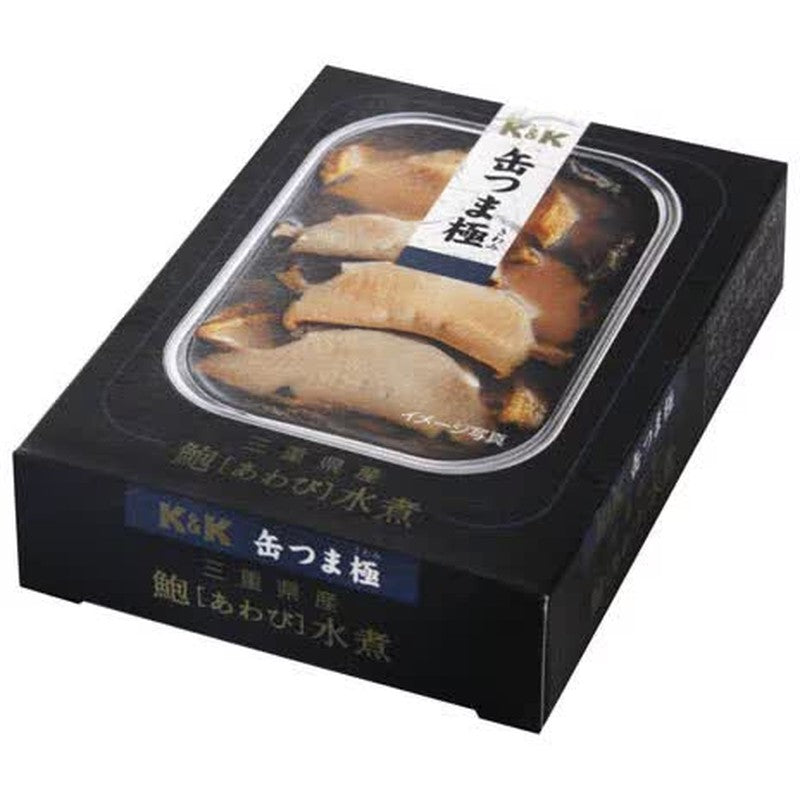 Kokubu Canned Tsuma Kiwami Boiled Abalone from Mie Prefecture, 1 piece