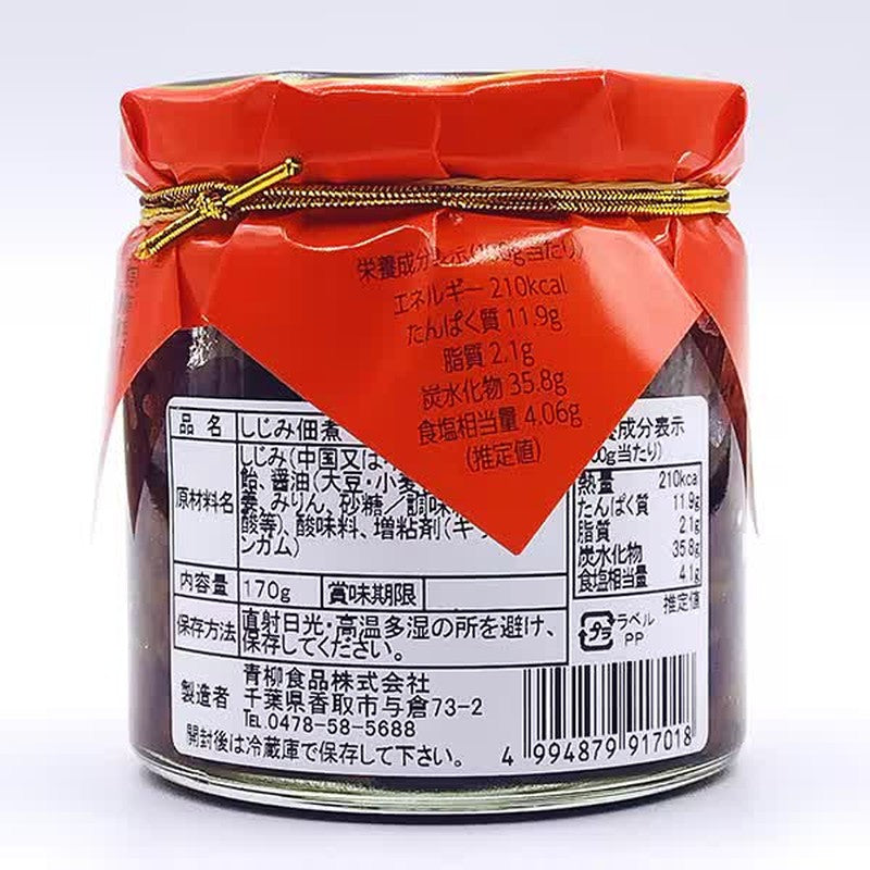 Aoyagi Foods Shijimi Tsukudani Bottle 170g
