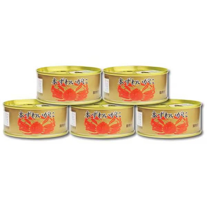 Maruya Suisan Snow Crab with Leg Meat, 65g x 5 Cans (White Box)