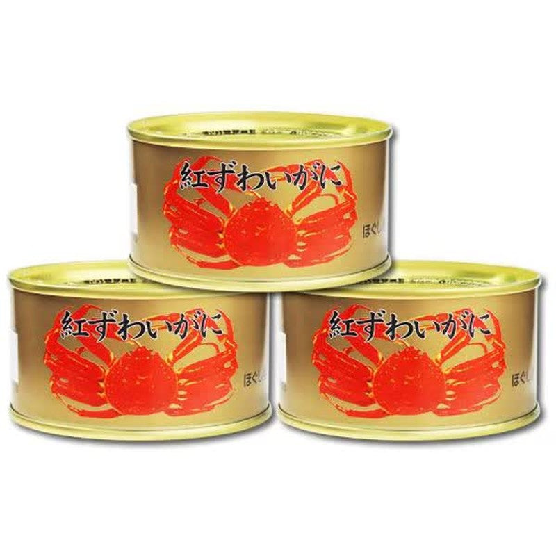 Maruya Suisan Red Snow Crab Flakes, 100g x 3 cans (White Box)