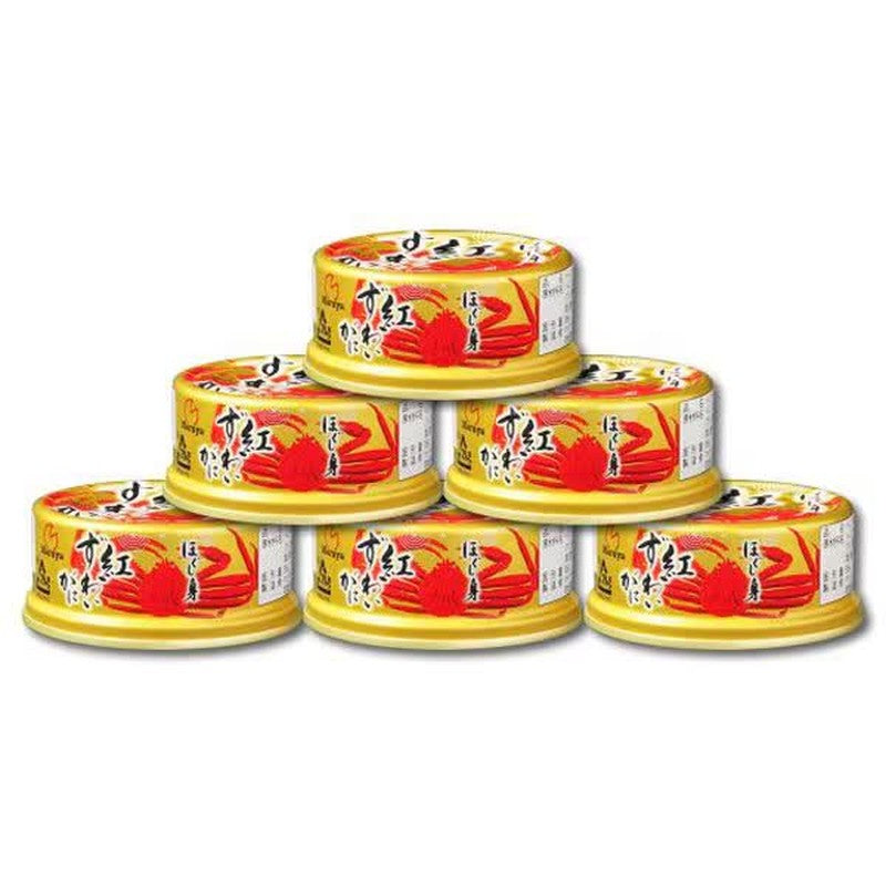 Maruya Suisan Red Snow Crab Flakes, 50g x 6 cans (White Box)