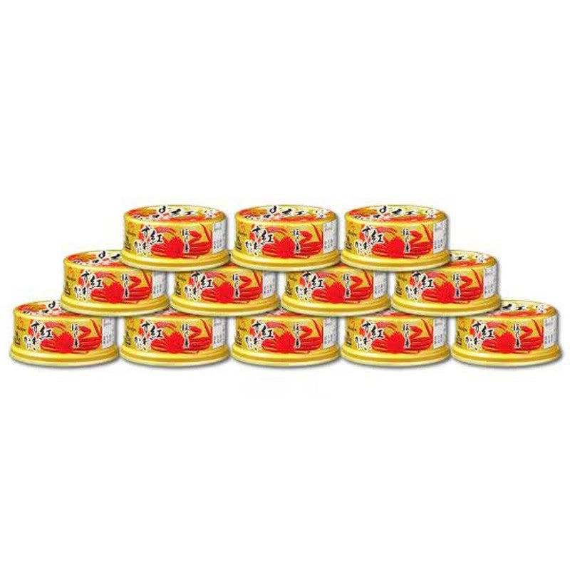 Maruya Suisan Red Snow Crab Flakes, 50g x 12 Cans (White Box)