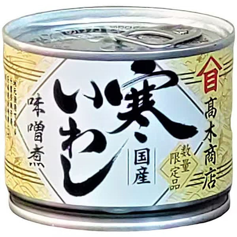 Takagi Shoten Cold Simmered Dried Sardines with Miso, 190g