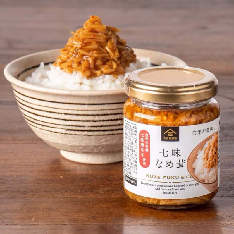 久世福商店七味金針菇 130g