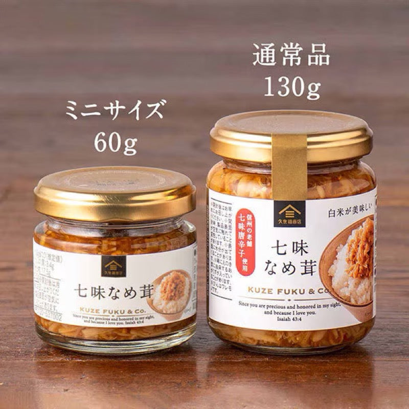 久世福商店 迷你七味金針菇 60g