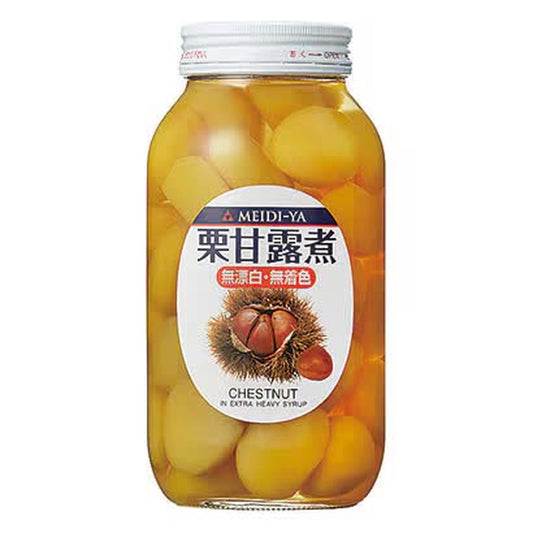 Meijiya Candied Chestnuts 930g [Bottled]