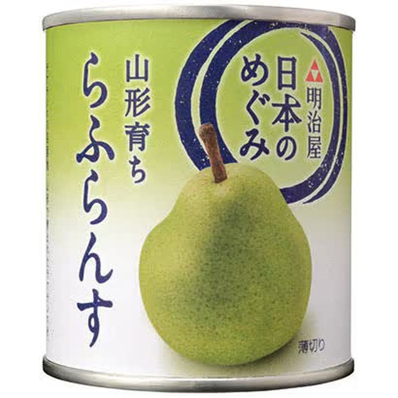 Meijiya Japanese Blessings Yamagata Raised La France 215g [Canned]