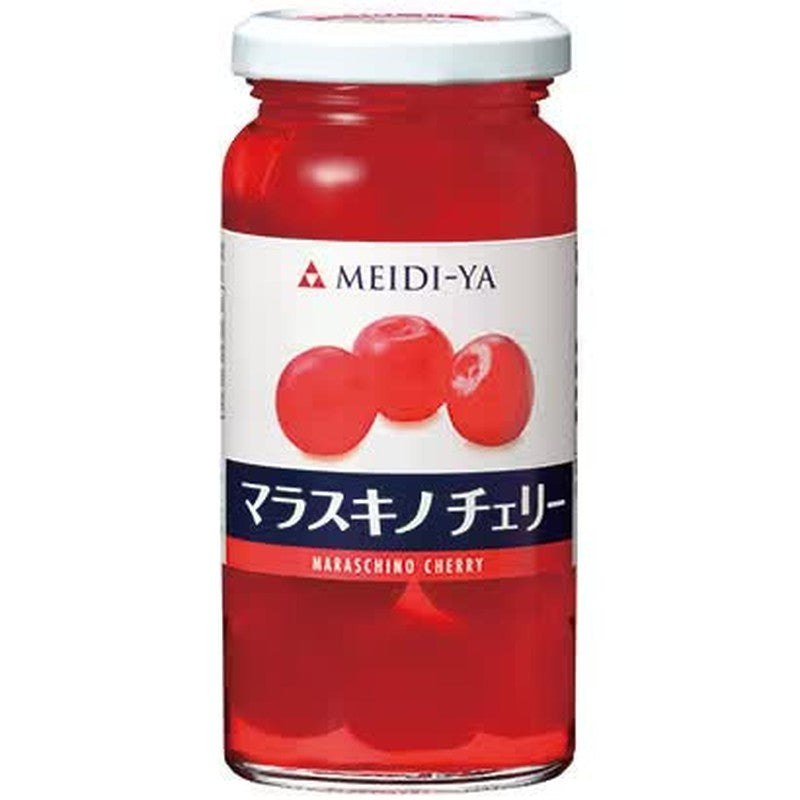 Meijiya Maraschino Cherries, Stemless, 170g [Bottled]