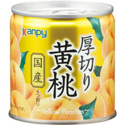 Kato Sangyo Japanese Thick-Sliced Yellow Peaches 195g