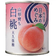明治屋日式祝福：山形產大久保白桃 215公克
