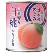 Meijiya Japanese Blessings Yamagata White Peach Mochizuki Variety 215g