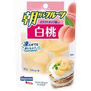 Hagoromo Morning Fruit White Peach in Syrup 95g