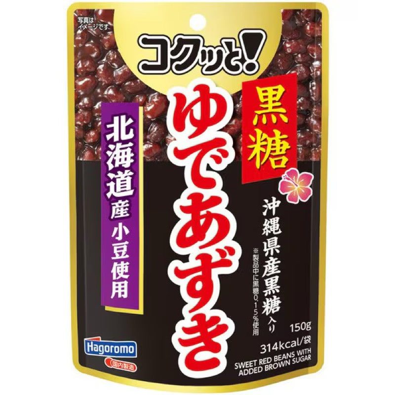 Hagoromo Brown Sugar Sweetened Azuki Beans 150g