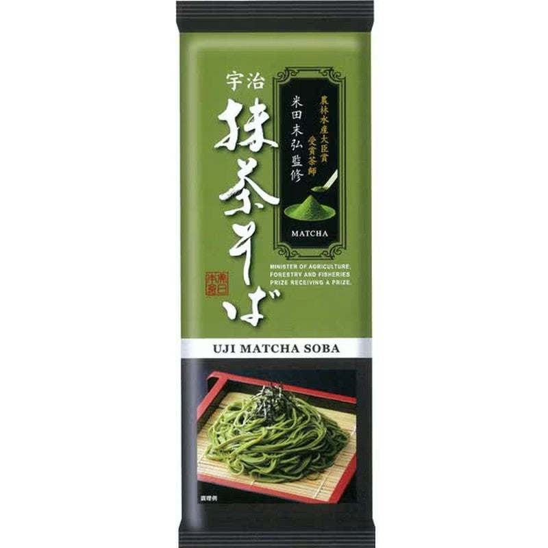 Kanesu Seimen Matcha Soba 200g [Soba]