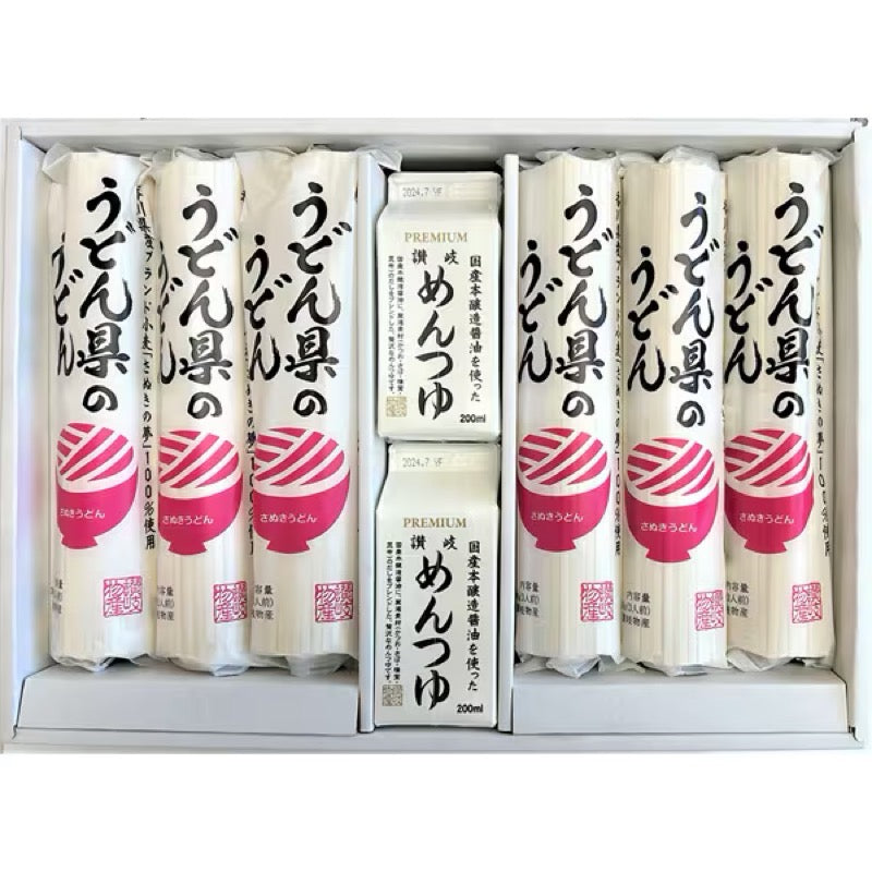 赞岐物山乌冬府乌冬礼盒套装 UK-35