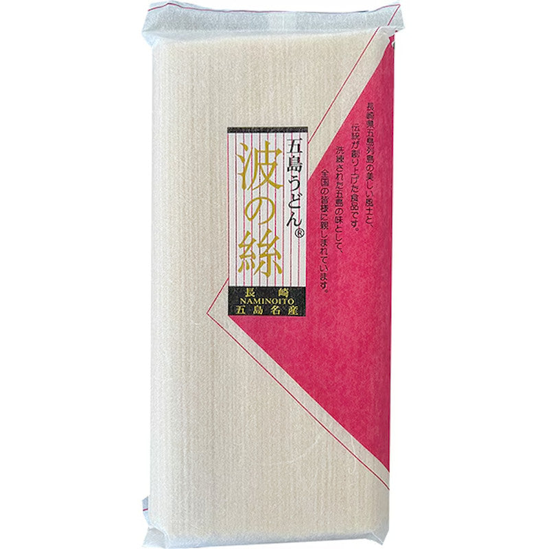 五島烏龍麵 波之絲 紅色和紙袋裝 300g