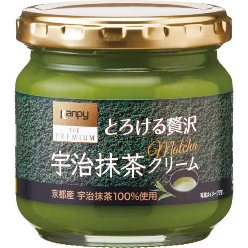 Kato Sangyo Kanpy Melty Luxurious Uji Matcha Cream Jam 150g