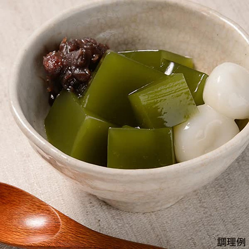 Tomizawa Shoten TOMIZ Tomizawa Agar Jelly Base (Matcha) 125g x 2