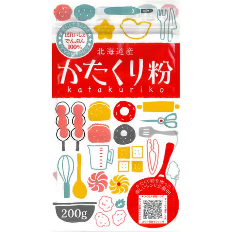 Mikura Industries Hokkaido Potato Starch 200g with Zipper