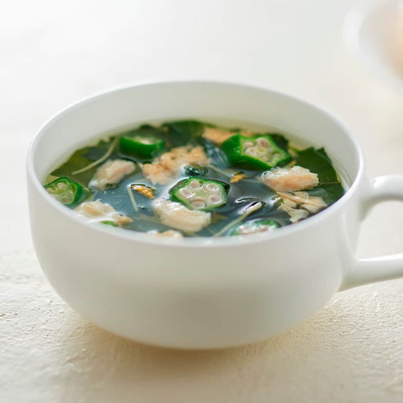 MUJI Large Bag Eatable Soup Sticky Vegetable Soup with Okra 10 Servings