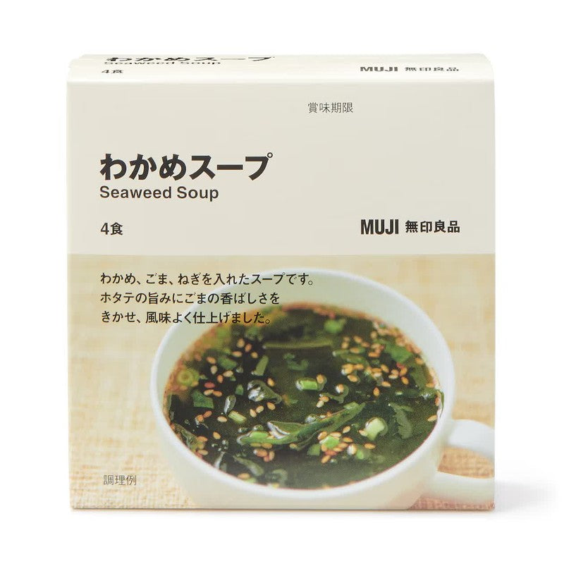 MUJI Seaweed Soup 4 servings