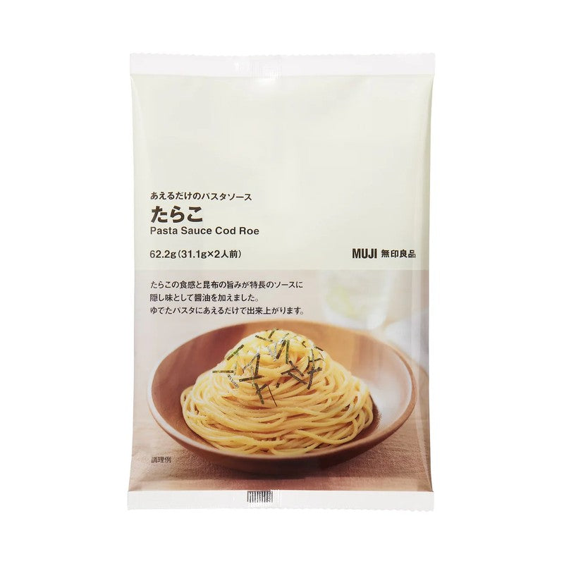 MUJI Pasta Sauce with Tarako 31.1g x 2 (2 servings)
