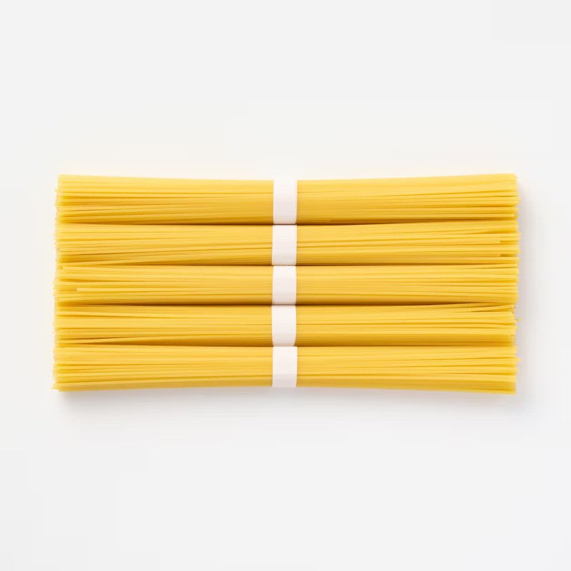 MUJI 无印良品 小麦味增强意大利面 1.6mm 500g (100g x 5捆)