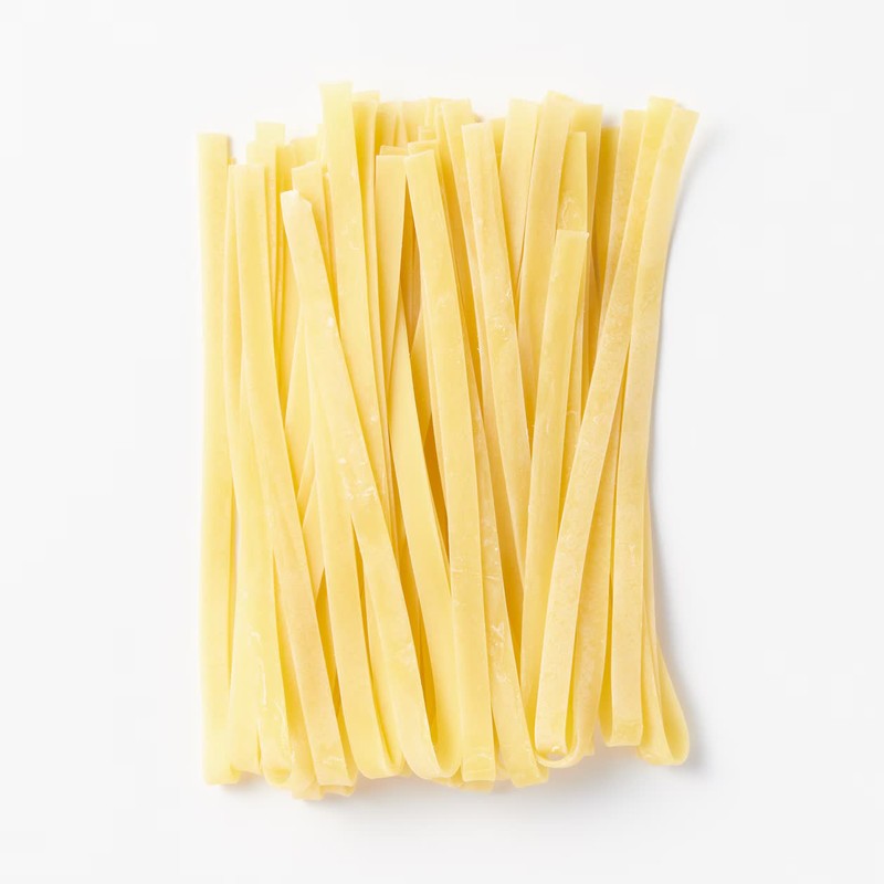MUJI 新鲜意大利面，蕴含小麦的美味 宽面条 200g（100g x 2袋）