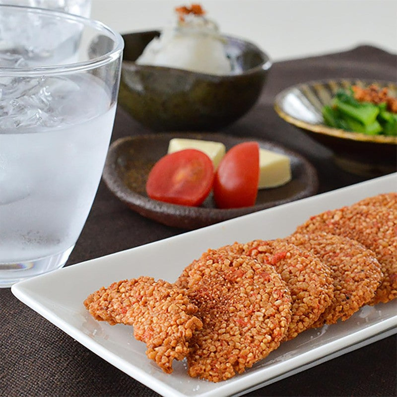 Hakata Fubian Hakata Mentaiko Shrimp Crackers (14 pieces)